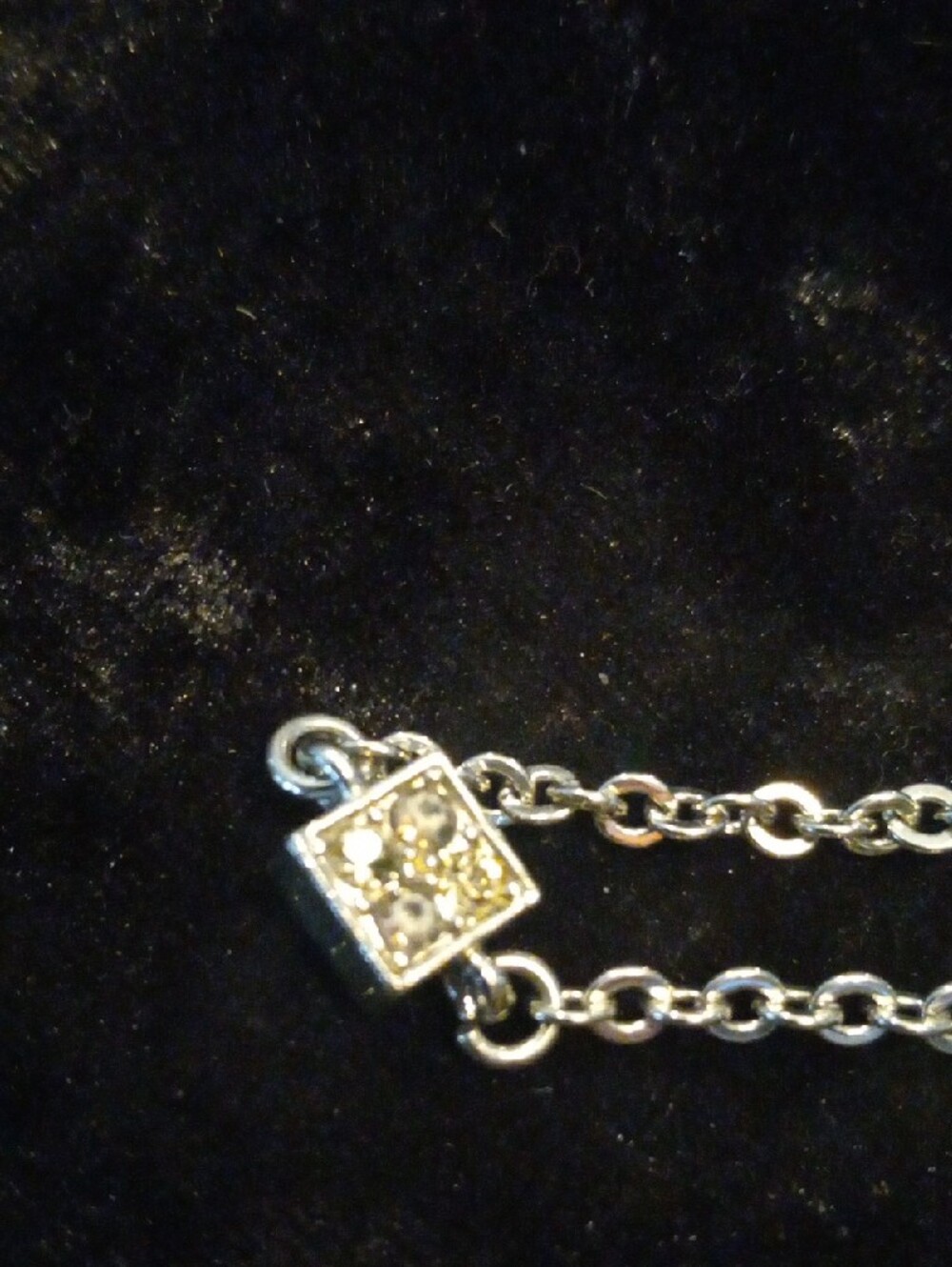 Cookie Lee Silver-Tone Beaded Necklace & Matching Hoop Earrings - Picture 9 of 13